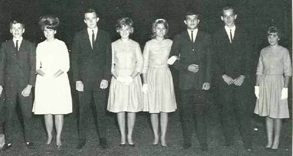 1965 Homecoming court 